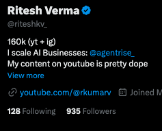 Ritesh Verma tweet media