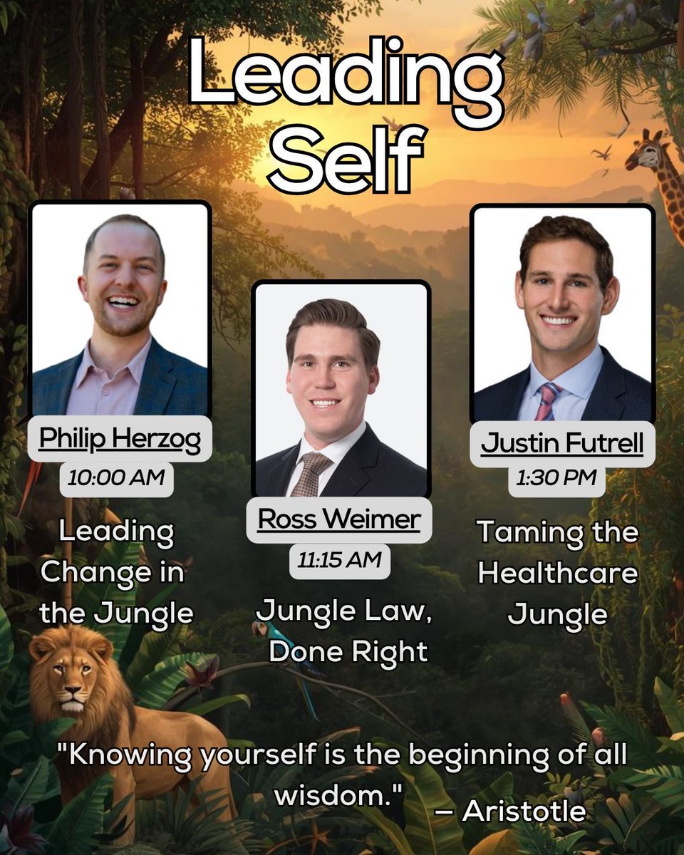 🌿 SAHRA Members — Are You Ready for the Jungle? 🦁
Register here: sahramo.org/event-6393870 

Our April Conference is almost here, and we’re kicking things off with an incredible lineup focused on Leading Self — because strong leadership starts within.