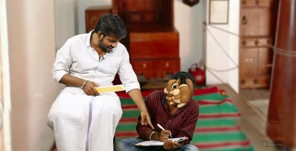 அண்ணிய ஐ'ட்டம்னு எழுதுனல்ல..

இப்ப ஐ'ட்டத்தை அண்ணினு எழுது..😤