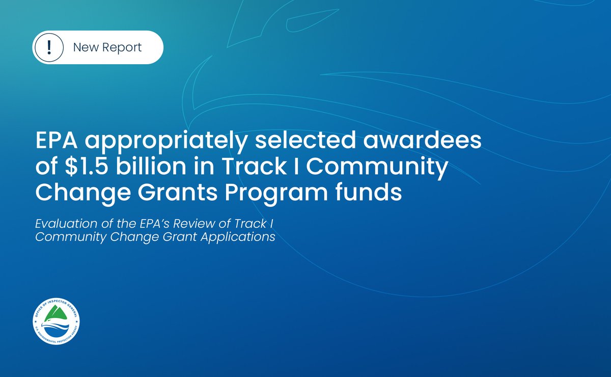 U.S. EPA OIG tweet media