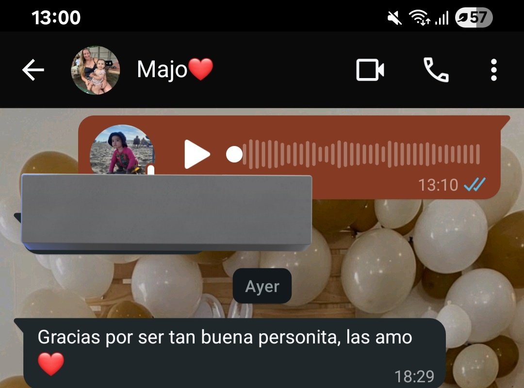 Que mi ex suegra me mande este msj siempre va hablar de la clase de persona que soyy🙂‍↕️🤎
