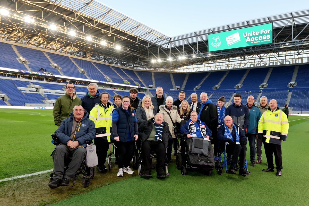 Everton Disabled Supporters Association tweet media