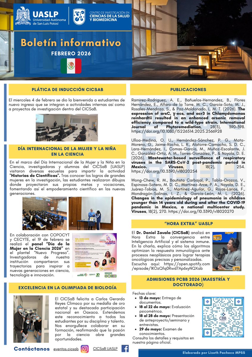 CICSaB UASLP tweet media
