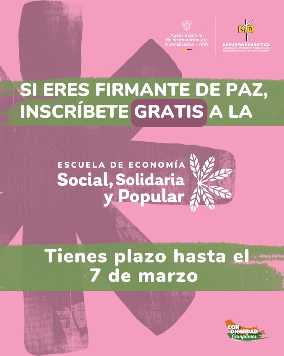 Agencia para la Reincorporación y la Normalización tweet media