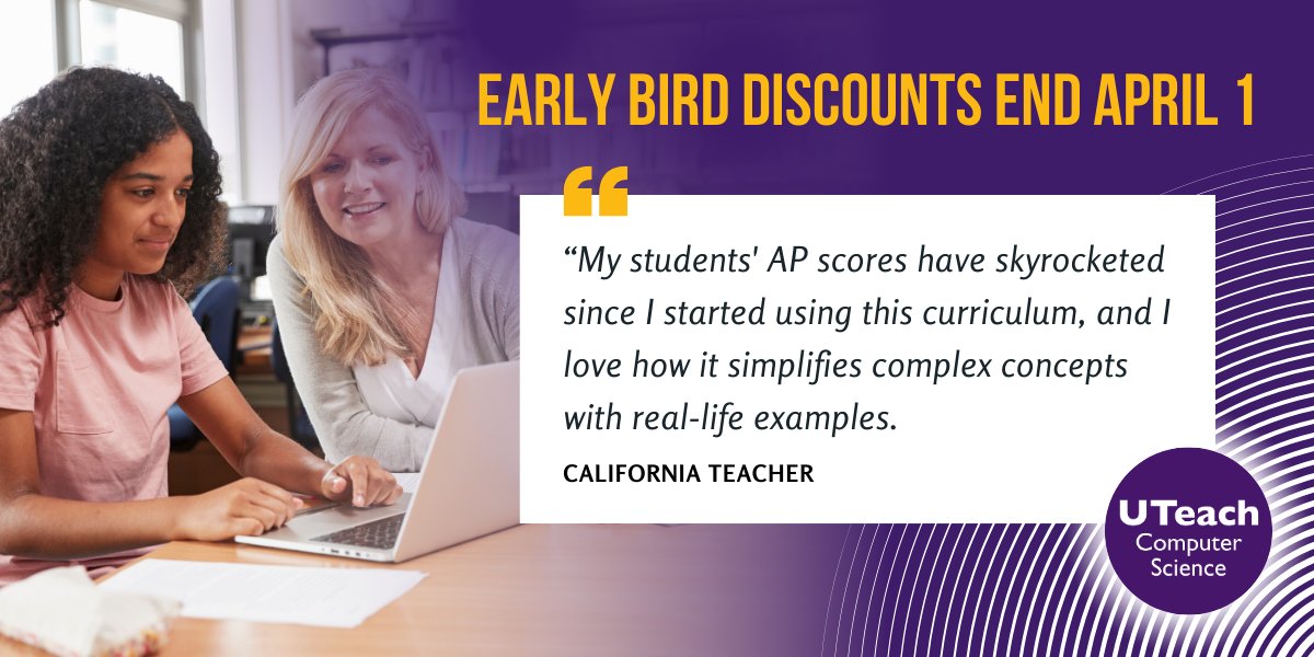 UTeach Computer Science tweet media