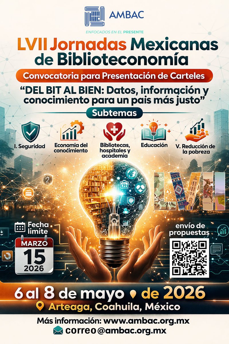 Asociación Mexicana de Bibliotecarios, A.C. tweet media
