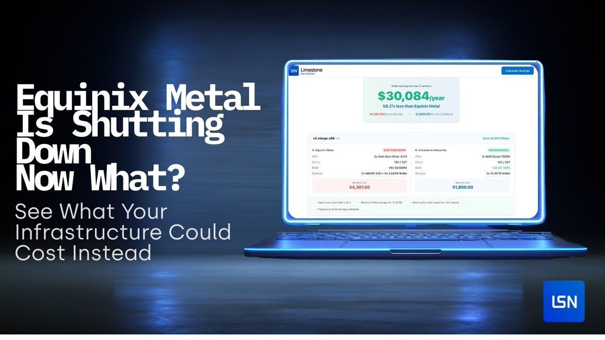 Limestone Networks tweet media