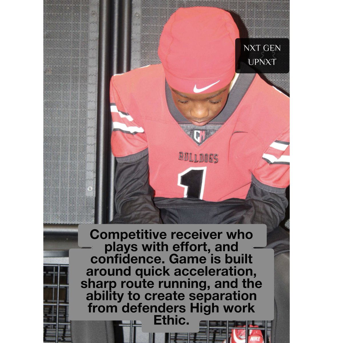 nxtelitegen's tweet photo. Carmon Rivers ( @carmon98110) | C/O 2029| Wide Reciever| Canton McKinley [OHIO] #Upnxt #Recruit https://t.co/V0oVIYh5Bj