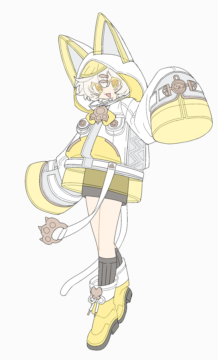 「ねこちぁん、かわいいかも」|しまっちゃうひと👊多忙👊のイラスト