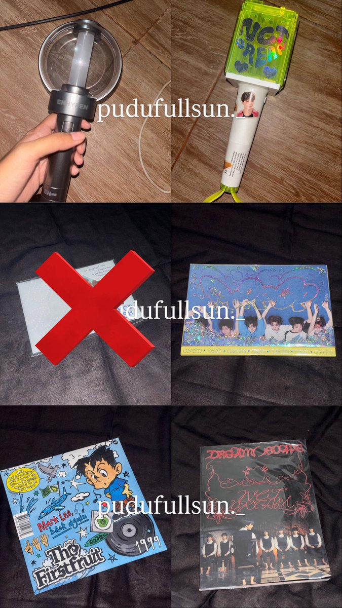 pdfllsn00's tweet photo. *WTS/WANT TO SELL ‼️‼️*
Lightstick NCT Ver. 1

Lightstick Enhypen Ver.1 (FreePCOff)

Photocards (NCT Dream, NCT Wish, Jungwon Enhypen)

Wichu Poppop

Album album NCT Dream, NCT Wish, Mark https://t.co/x3uTL0f1GZ