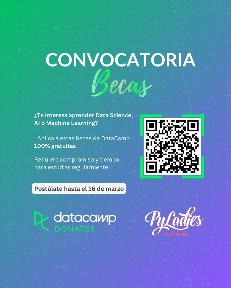 PyLadies Cochabamba tweet media