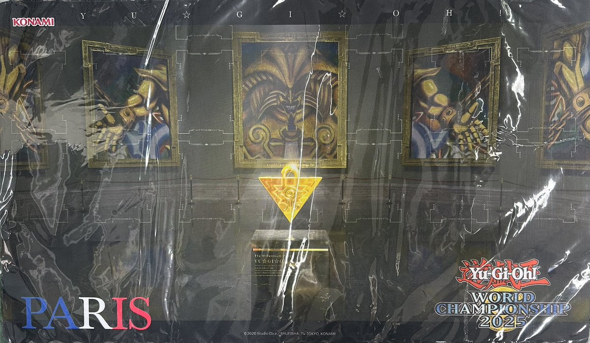 遊戯王 プレイマット③】 WCS 2025 パリ【エクゾディア】 ￥7,000