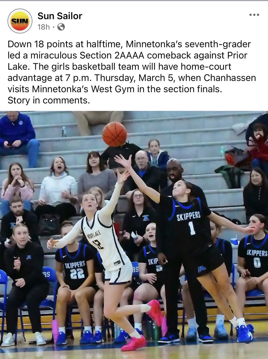 Minnetonka Girls Basketball Association tweet media
