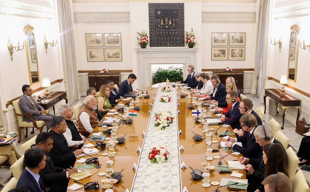 Finland in India tweet media