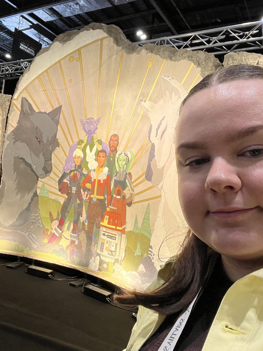 lukescarif's tweet image. me with the rebels mural #slay

as luke. obviously
