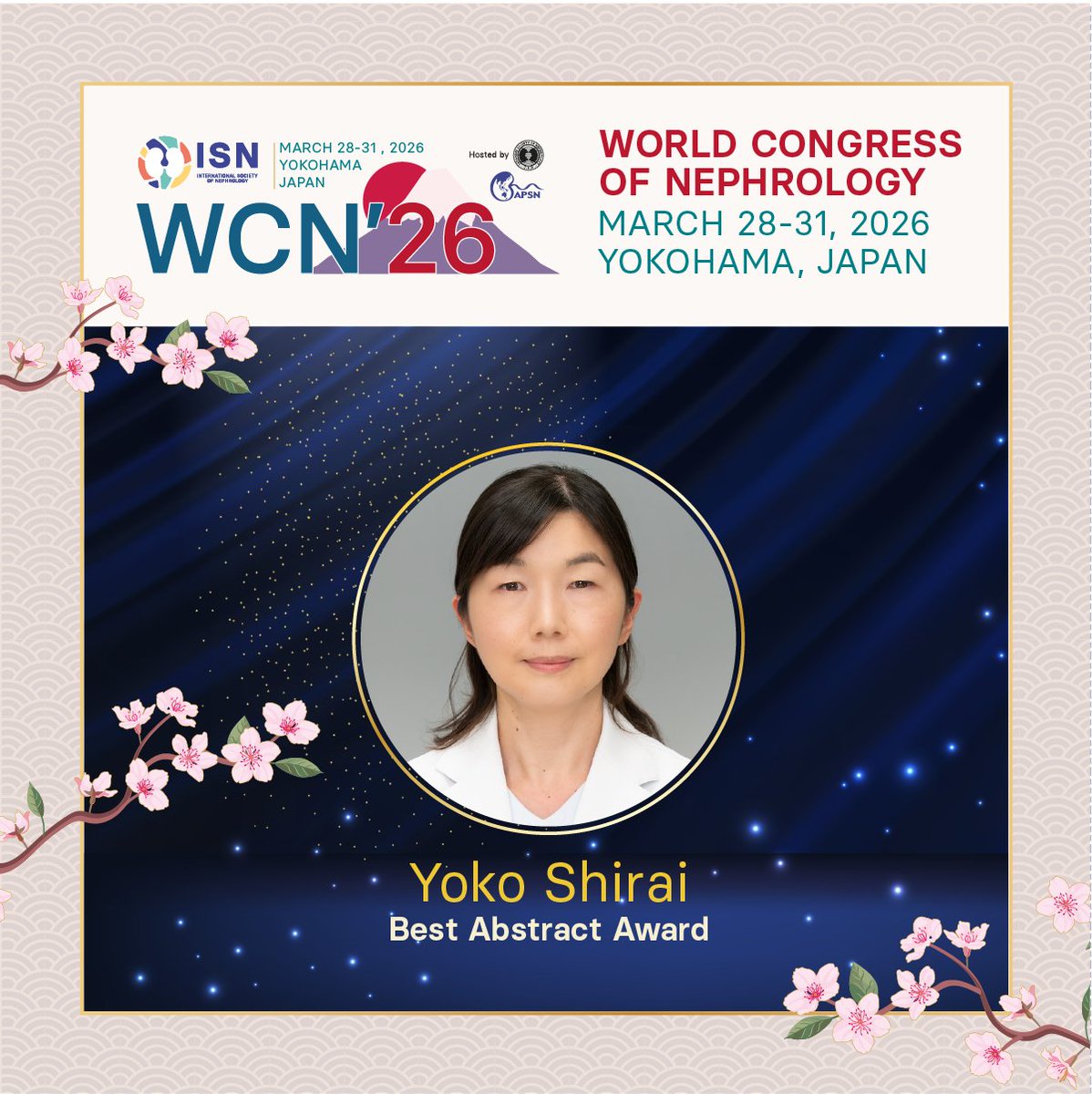 World Congress of Nephrology tweet media