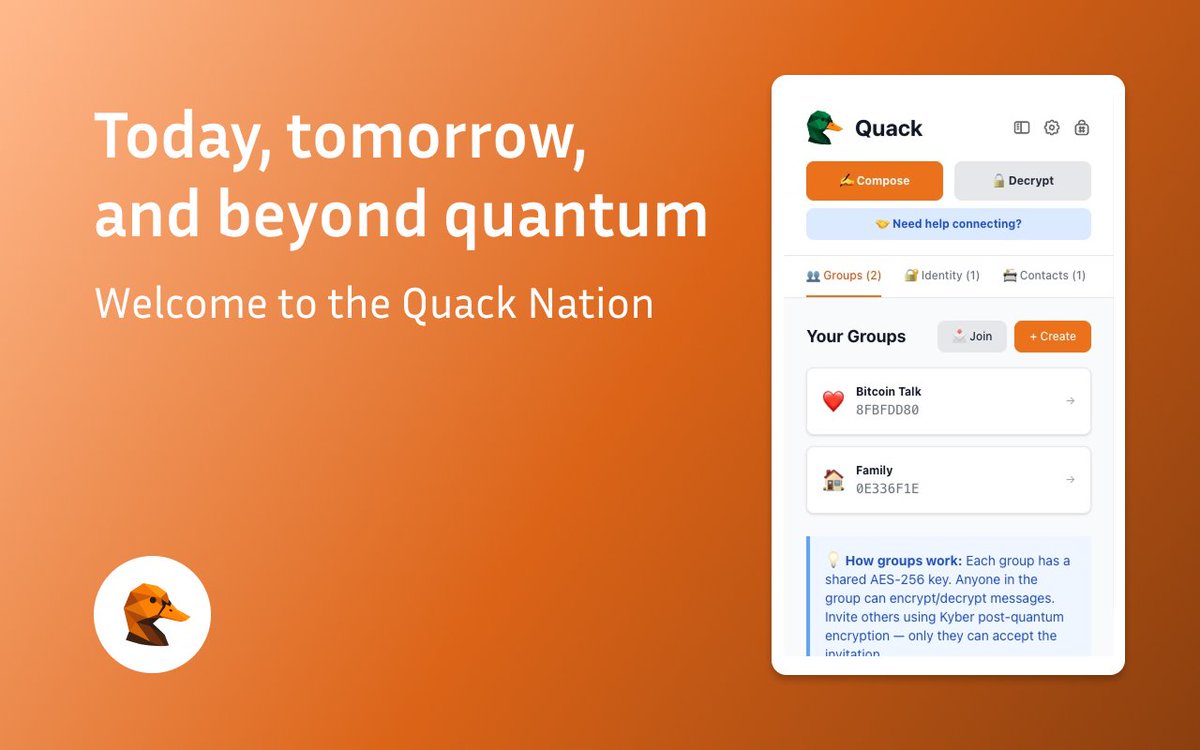 0xneves's tweet photo. @suni_code https://t.co/QVnNpv7MGF

Client-only Quantum Encryption for you and your communities anywhere on the web https://t.co/PIxFUmQdjp