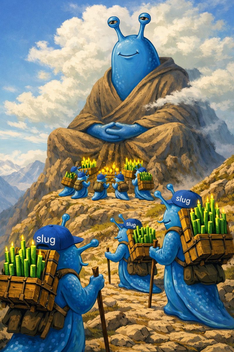 Are you going to the top with $SLUG ?