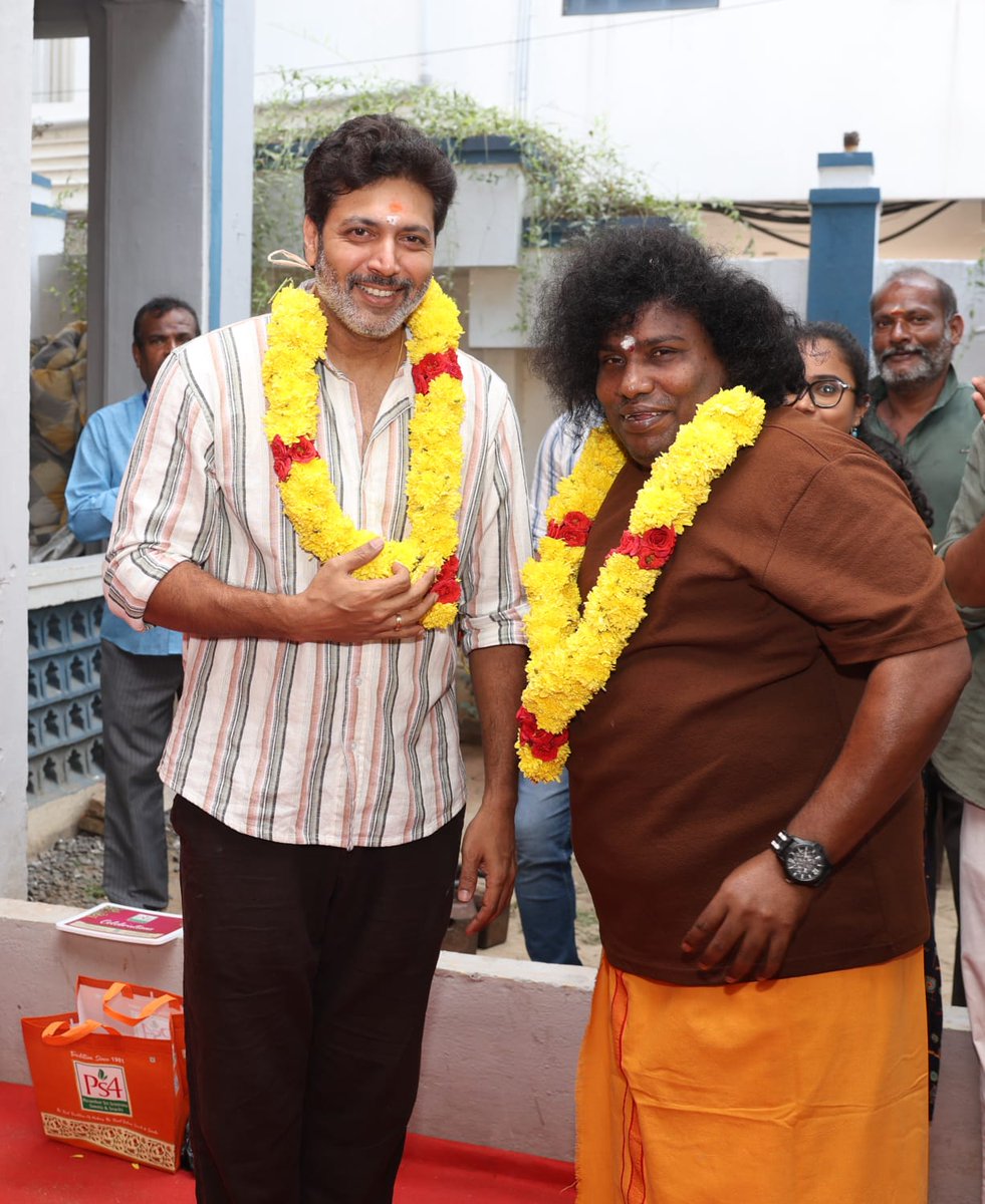The journey begins with divine blessings ! aOM Shoot starts today with ...