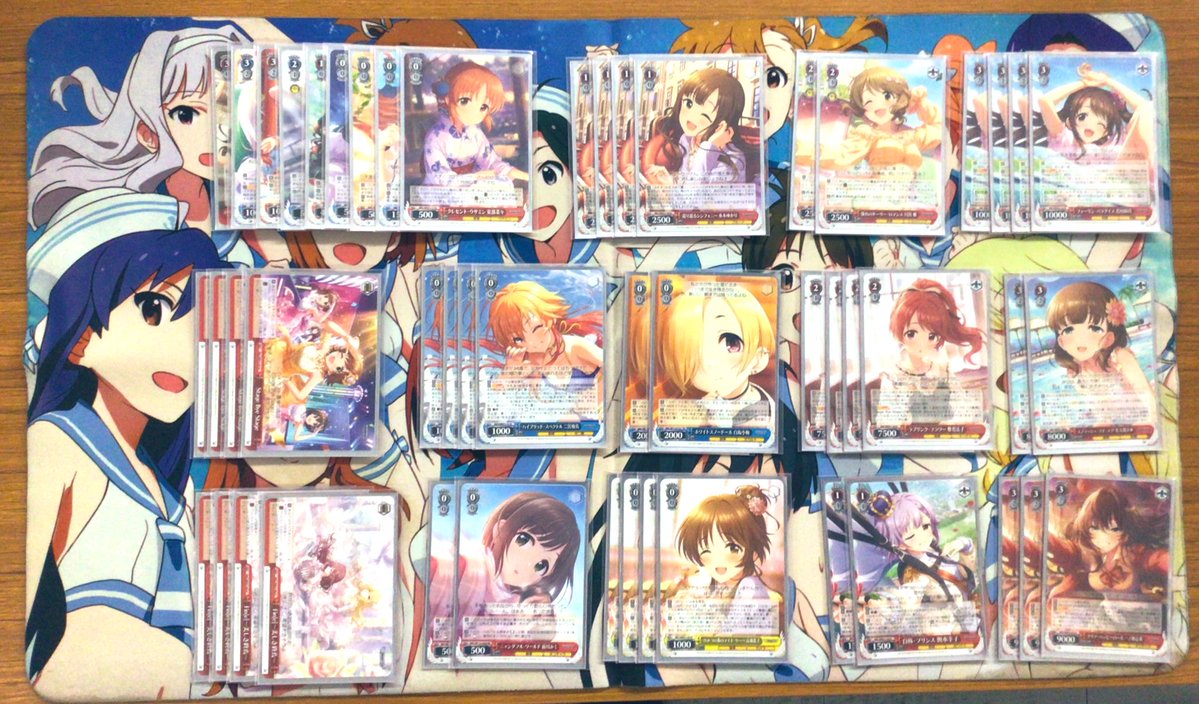 WS】デレマス優勝デッキレシピ(TCGショップ ”ディスク”)【ヴァイス