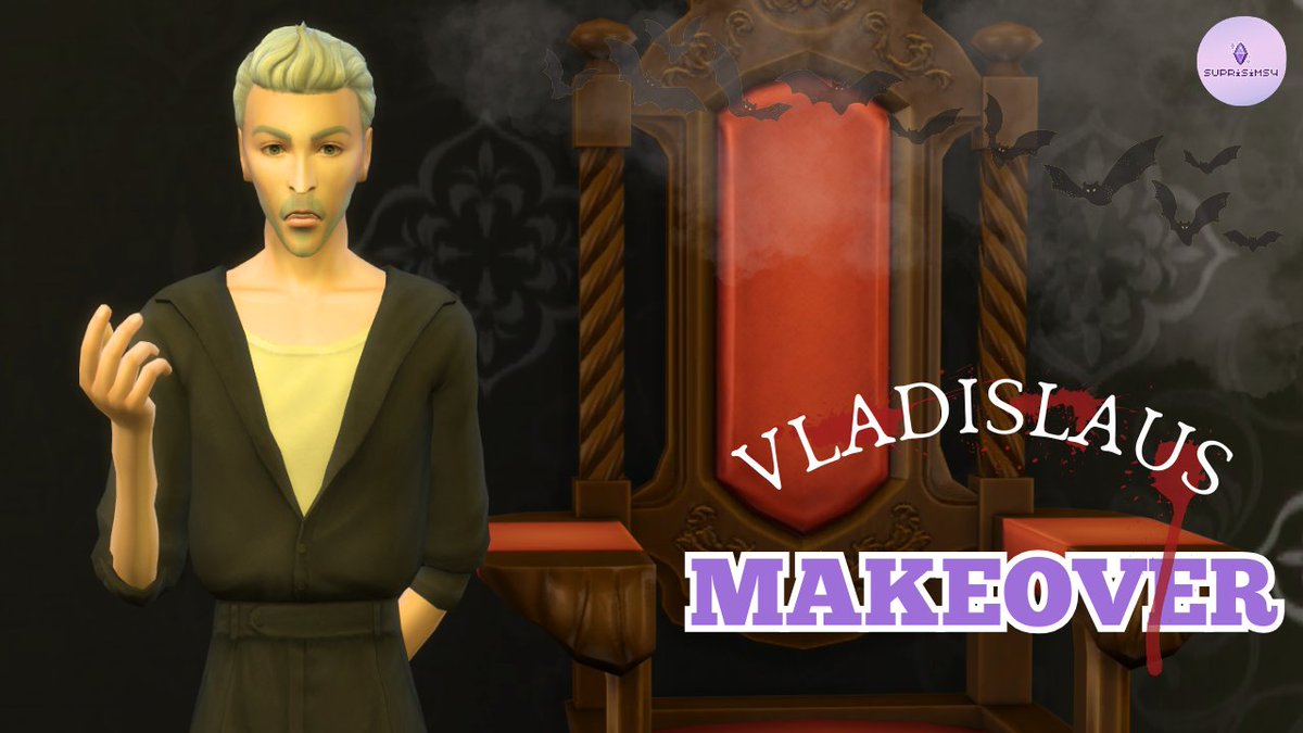NUEVO MAKEOVER🧛‍♂️
Hoy es el turno del Conde Vladislaus Straud, ¡no te lo pierdas!🩸

youtu.be/eY9Wc514FPI