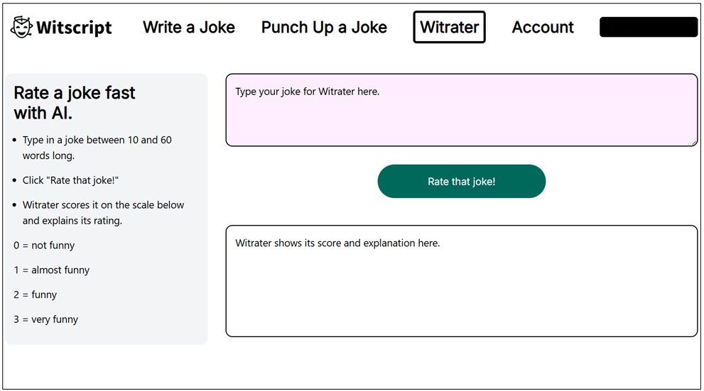Witscript tweet media
