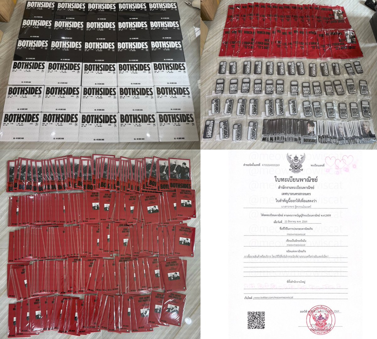 rt สุ่มแจก UNIT SET 1 ชิ้น #ตลาดนัดnct

(รอบพรี) NCT JNJM  BOTH SIDES MD
สนใจ กรอกฟอร์ม forms.gle/cDNe14vZfuhk83…

🆘 เว็บเริ่มส่ง 23/4 เป็นต้นไป

📦 ยอดเกิน 800 บาทขึ้นไป โอนเต็มส่งฟรี
📦 กรณีมัดจำ หรือ ยอดต่ำกว่า 800 ค่าส่ง ems เหมา 40 (ส่งแยกของที่มาก่อนให้ฟรี)
✅