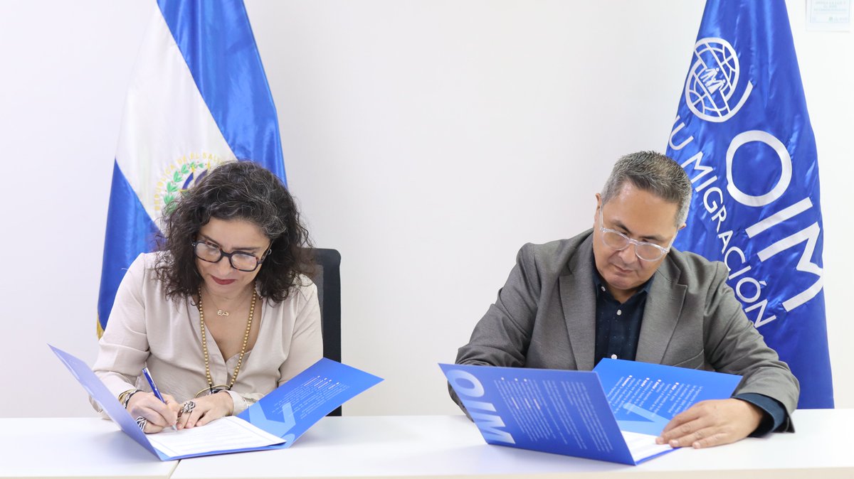 OIM El Salvador tweet media