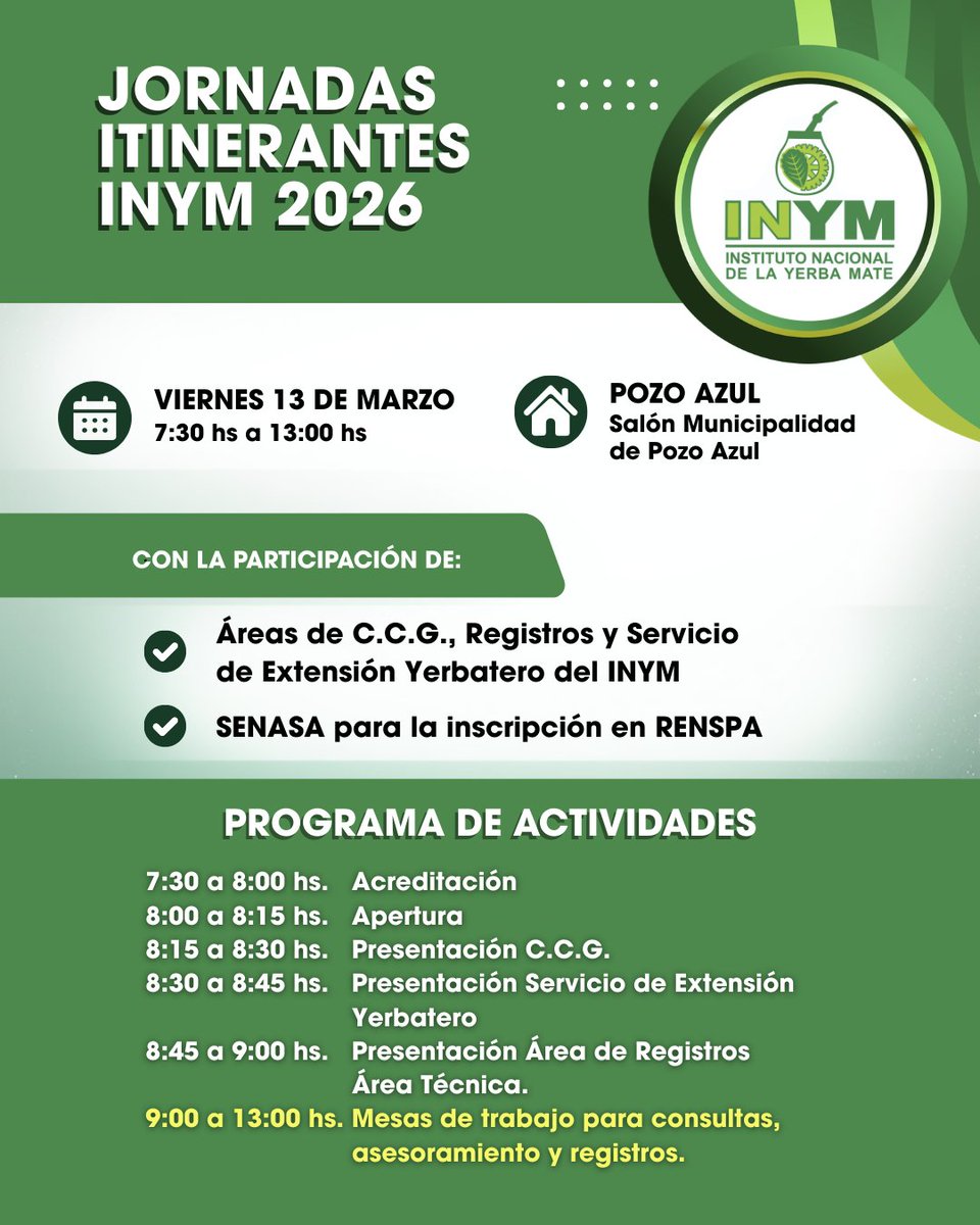 Insti.Nac.Yerba Mate 🇦🇷 tweet media