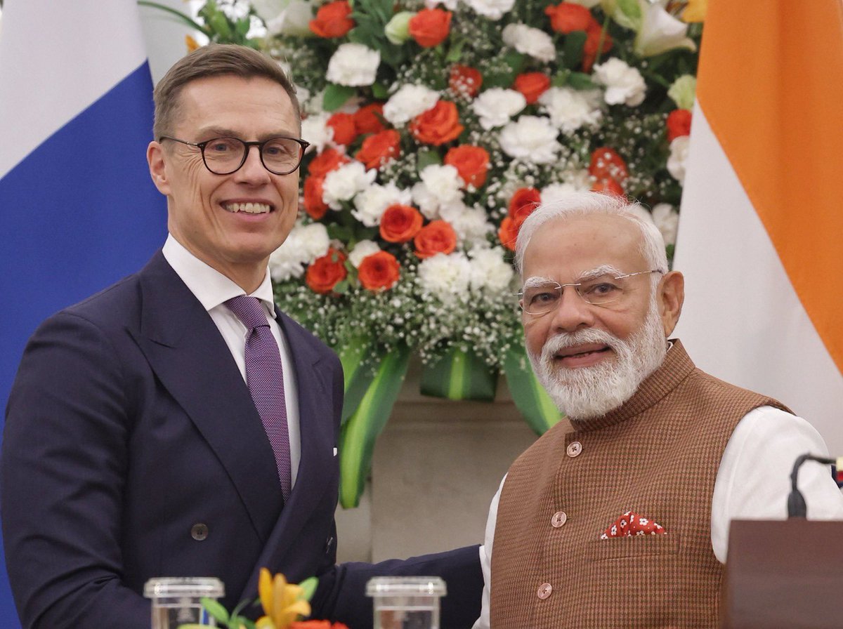 Finland in India tweet media