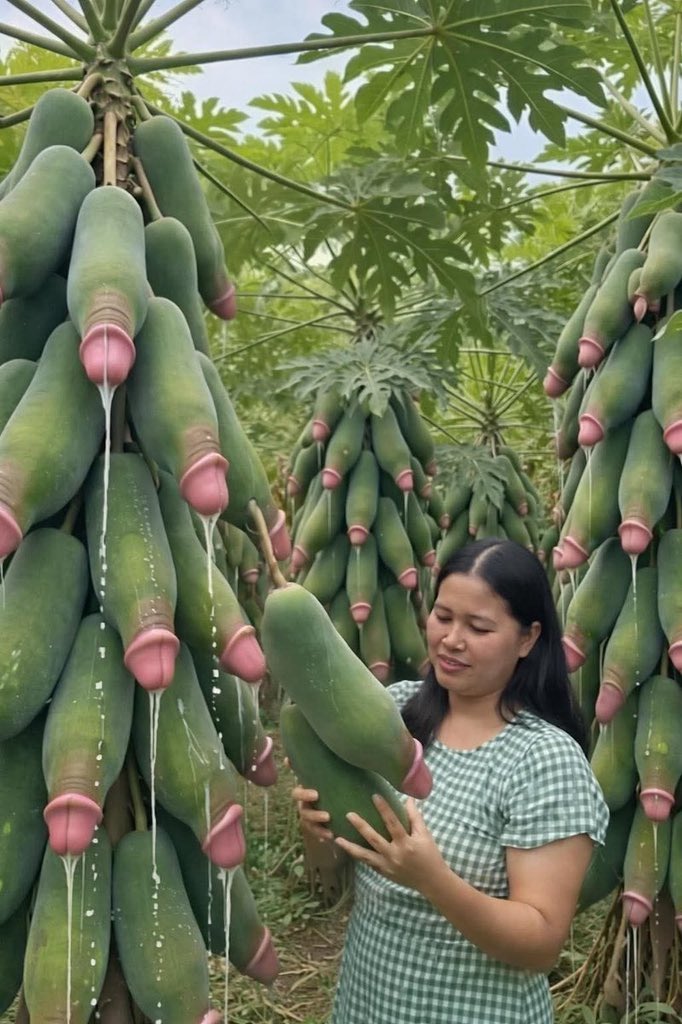 If this is grown in Nigeria, dildo no go move market again. No talk say I no tell you😂...🦜