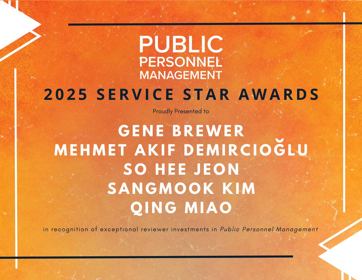 Public Personnel Management tweet media