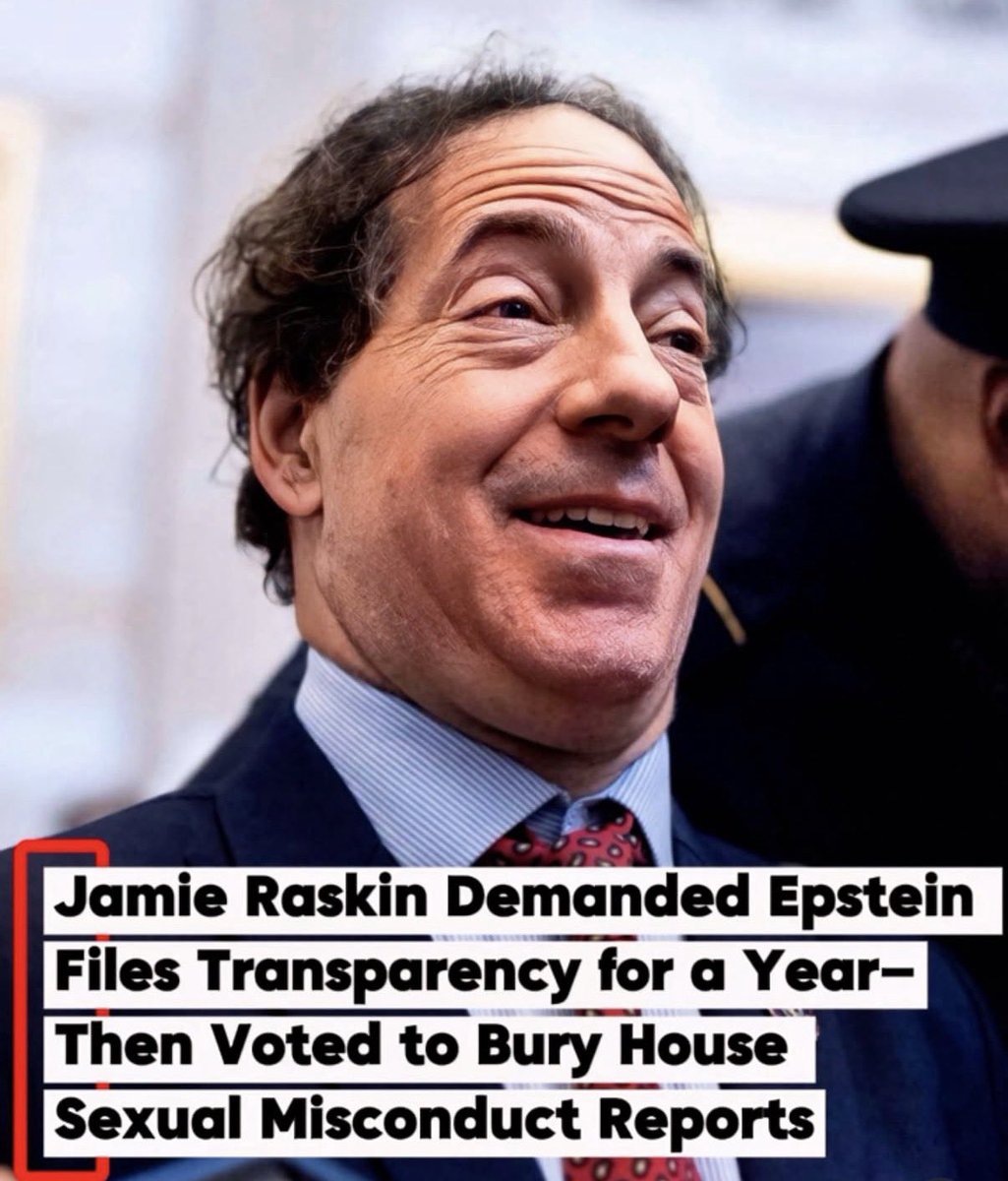 Why <a href="/RepRaskin/">Rep. Jamie Raskin</a>? 🤔