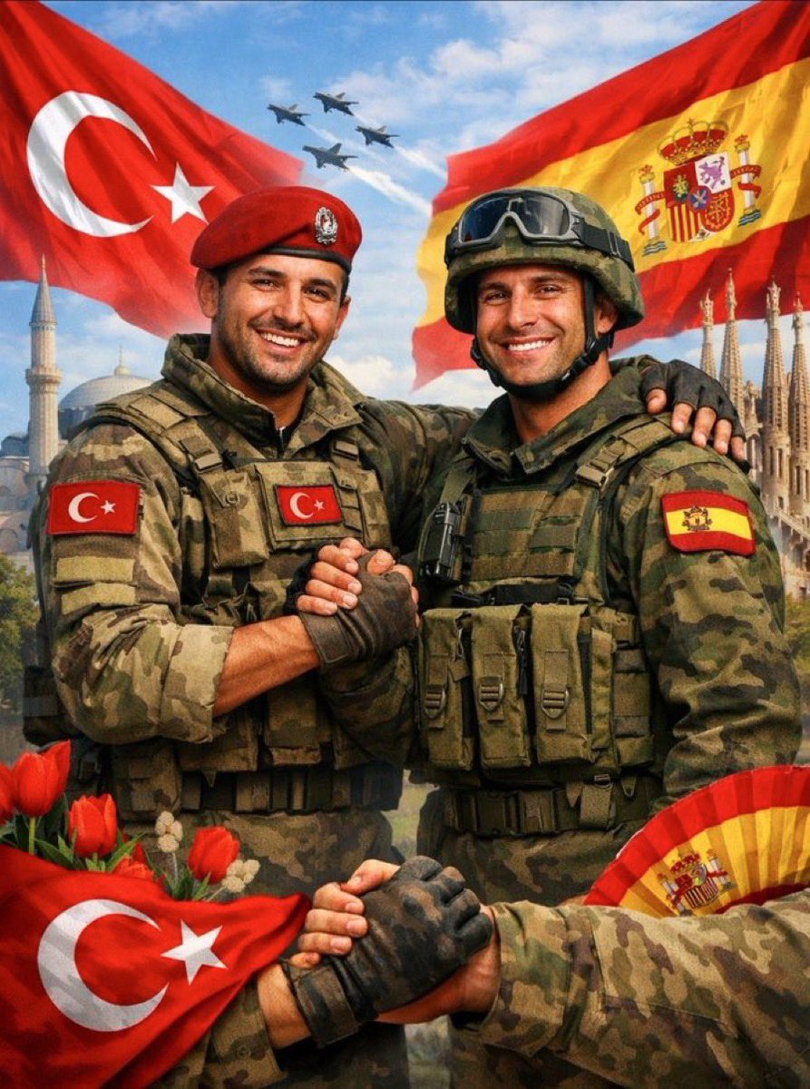 Vamoooos a RT 🫂🌹🇪🇸🇹🇷