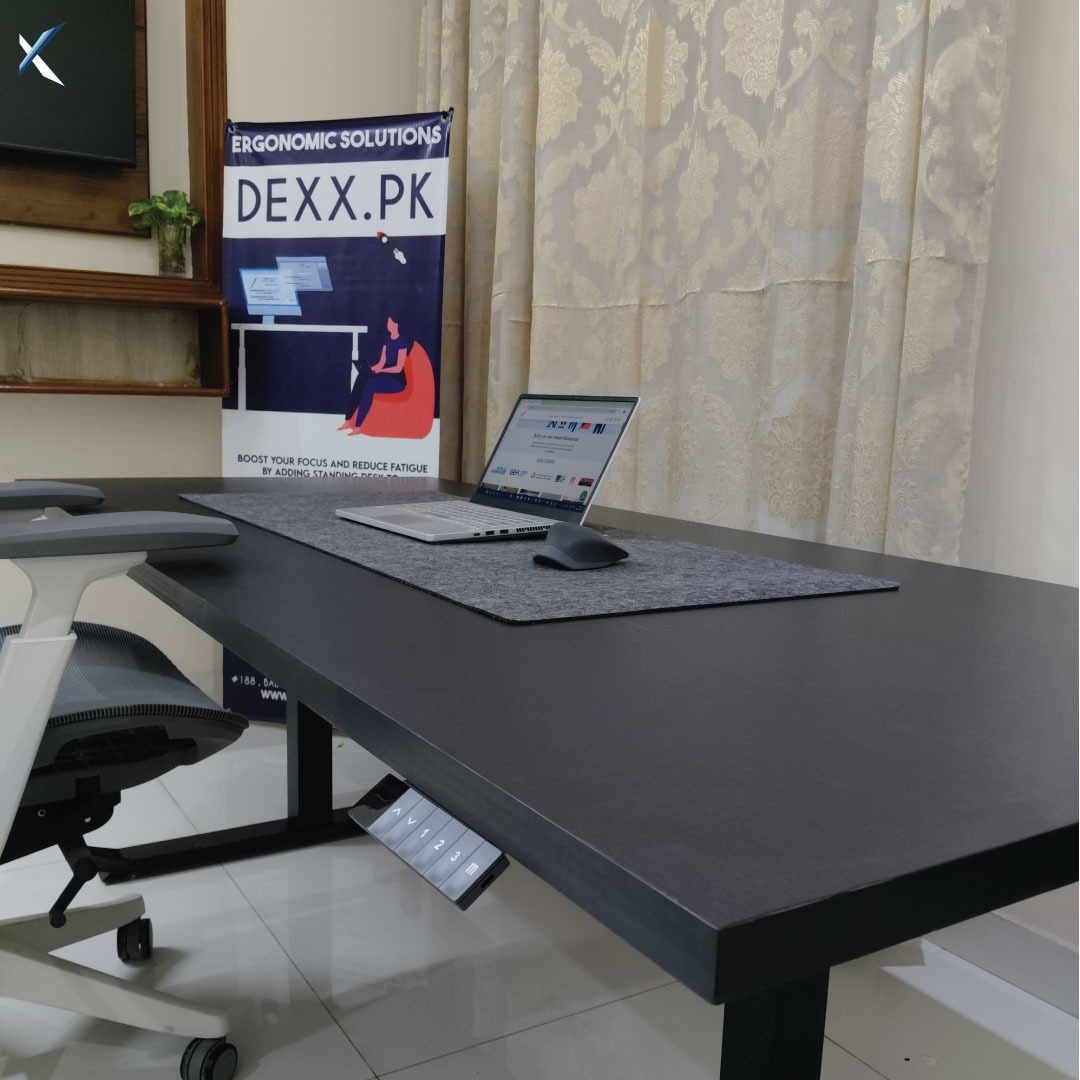 Dexxpk's tweet photo. Meet the Dexx Lift X3, Pakistan's best-selling smart standing desk