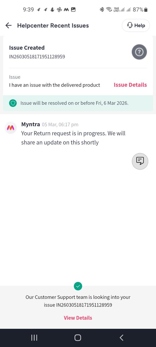 sudhaasn's tweet photo. @MyntraSupport @myntra I ordered a top, but the quality is very poor and it does not match the picture . I requested a return, but the delivery agent refused to take the product and said the company is not the same from where I ordered. Please resolve this issue.@jagograhakjago https://t.co/508dFZ9Mps