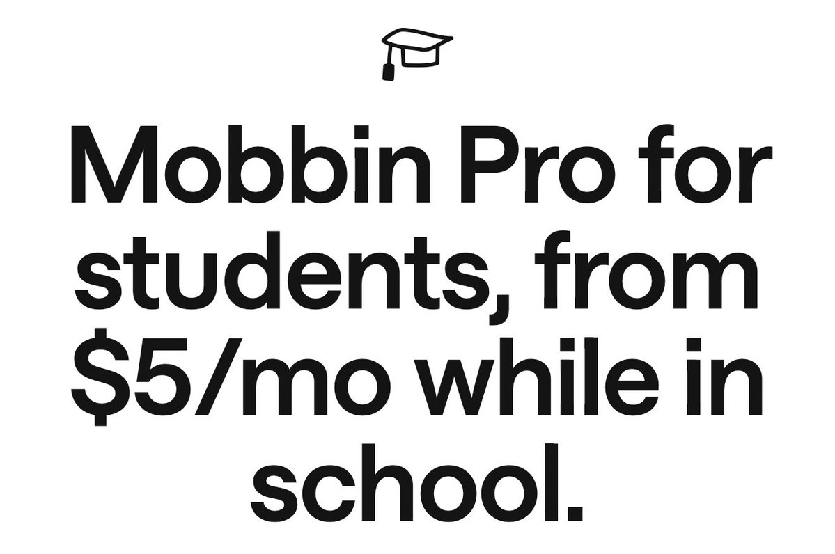 أحترم وأقدر الخدمات اللي توفر باقات مخصصة للطلاب، إذا أنت طالب ضروري تستفيد منها

هذا الرابط اذا تبغا تشترك في Mobbin 
mobbin.com/education