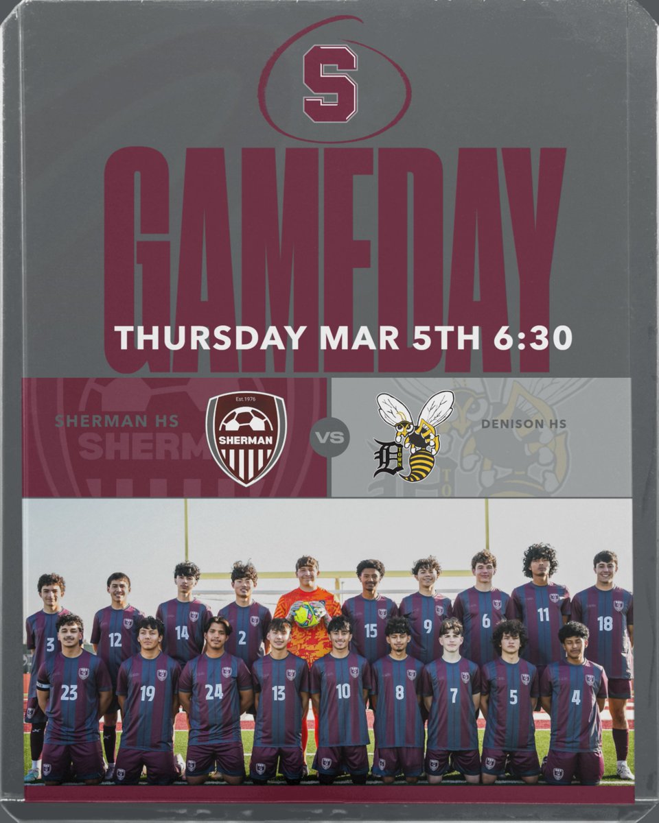SHBearcatSOC's tweet photo. Join us tonight as we close out an amazing chapter in Texoma History. The last Sherman/Denison game in Historic Bearcat Stadium is TONIGHT at 6:30!! Admission is Free. 
F-4:15, JV-5:15 #WinTheDay https://t.co/At0PEvZKyz