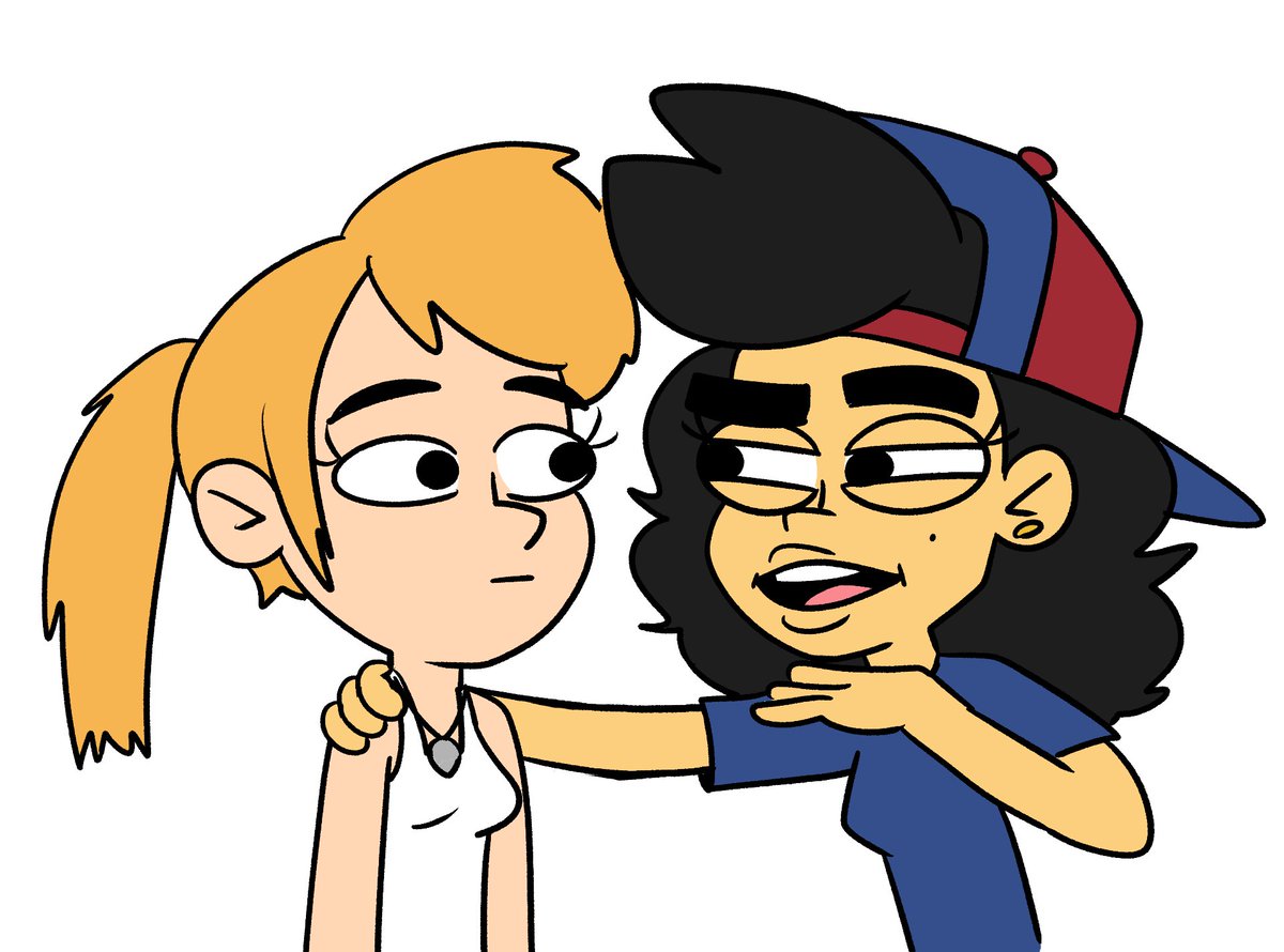 Sierra trying (and failing) to flirt it up at a party 😎
What do you think she's saying?