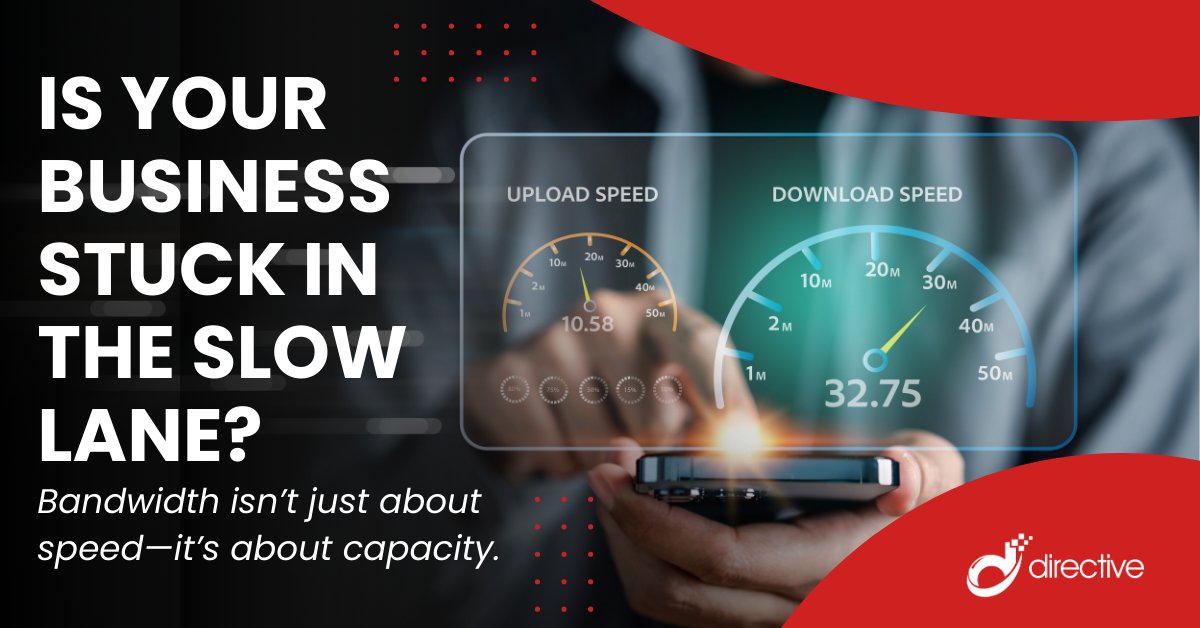 Is your bandwidth a bottleneck? 

As SMBs move more workflows to the cloud, "standard" internet speeds often aren't enough. Ensuring your network can handle peak loads is vital for maintaining productivity. dti.io/bandwidthneeds