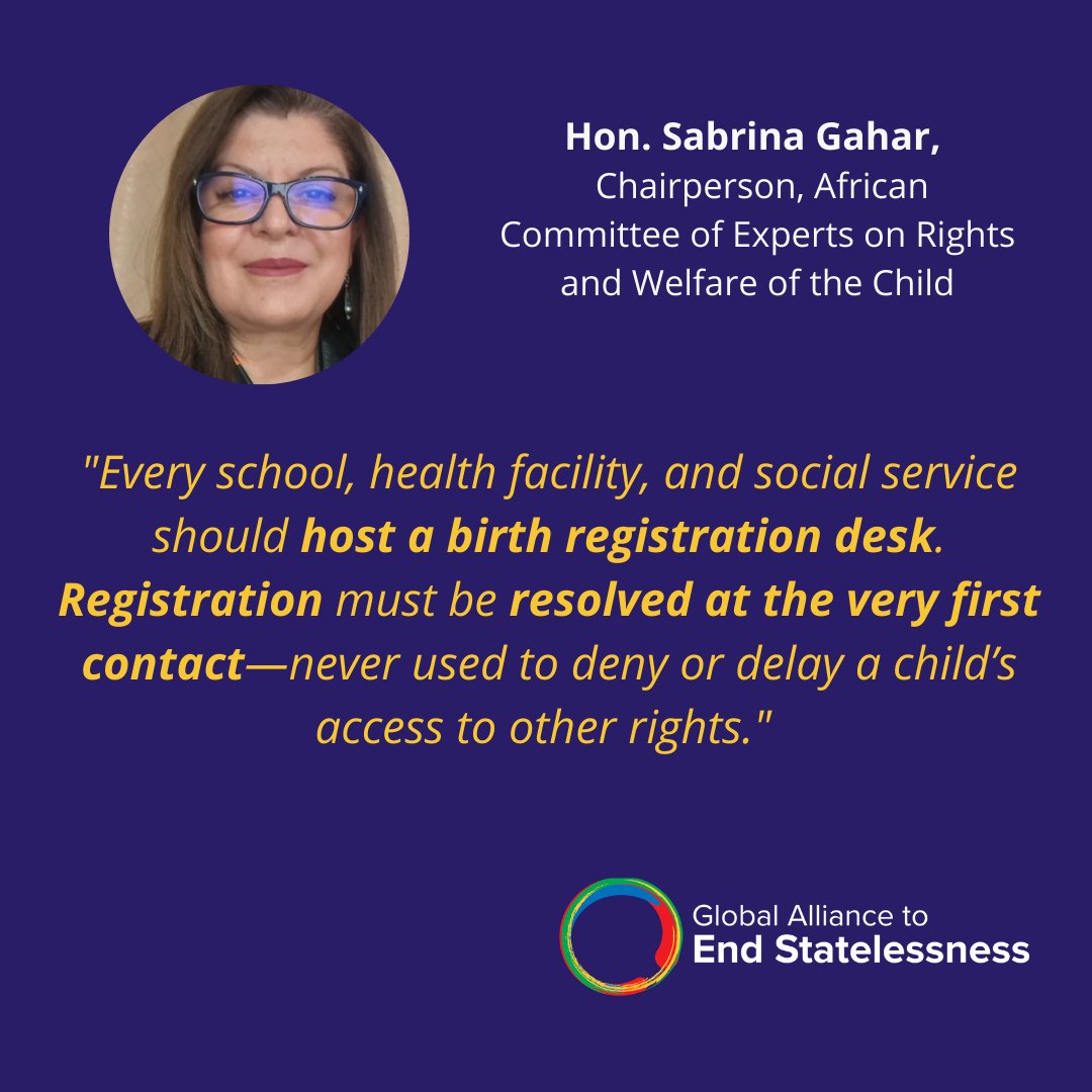 Global Alliance to End Statelessness tweet media