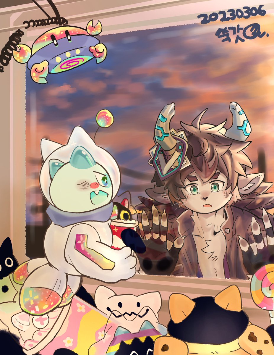 nrimbotree's tweet photo. 커미션 그림
스내치 비트
ヤミー★スナッチー&amp;空牙団の剣士ビート

#遊戯王OCG https://t.co/Le0cTJSt8q