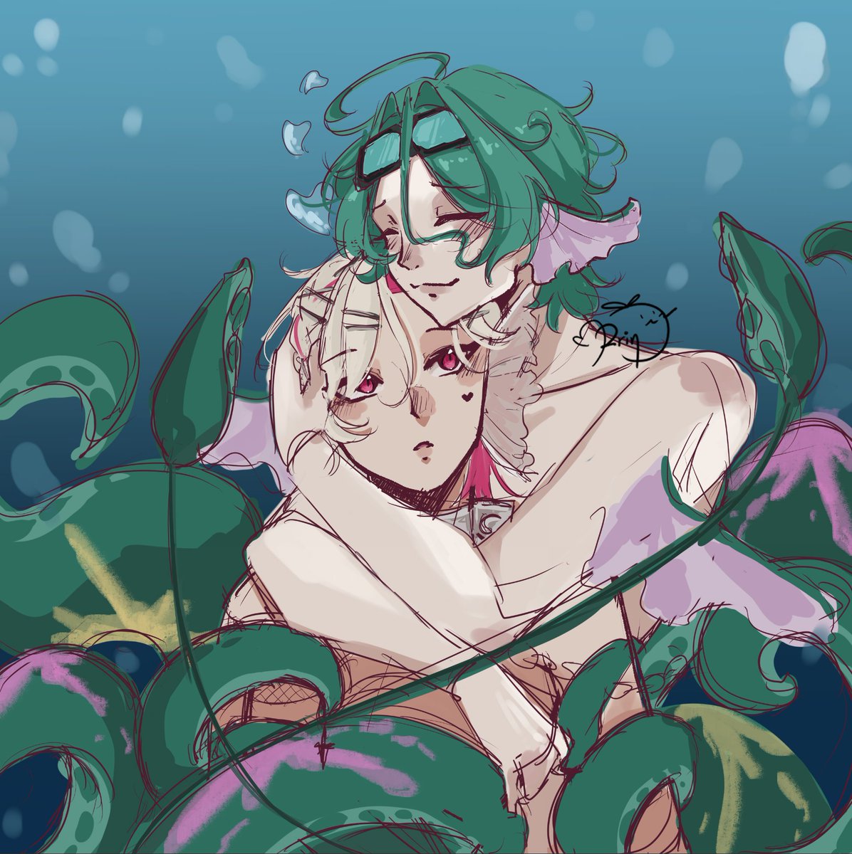 RRin__'s tweet image. Lil mermen doodle

#EliasDrawborne #Lockart #Lovepotion