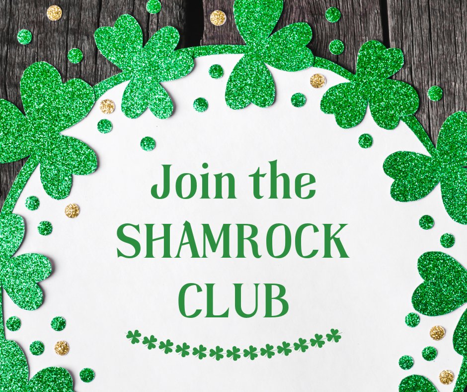sbkshamrocks's tweet photo. It's not too late to join the SHAMROCK CLUB, follow this link for more info: https://t.co/yqr3ZJE3yj

Thank you for supporting the needs of St. Bridget School. https://t.co/vIBf9ly9RS