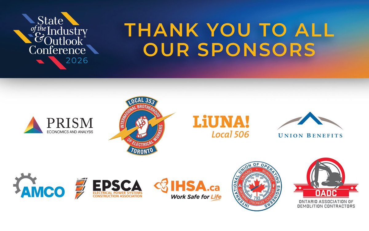 Ontario Construction Secretariat tweet media