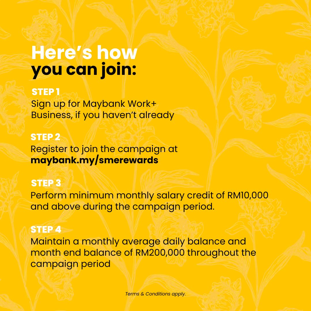 MyMaybank's tweet photo. This festive season, handle payroll &amp; invoices with Maybank Work+. Every transaction brings you closer to winning a Mitsubishi Triton &amp; cash prizes. This is your last chance before the campaign ends 31 March 2026. #MaybankSME Info at: https://t.co/OQvMxtZ19M https://t.co/Y39VgDH1dz