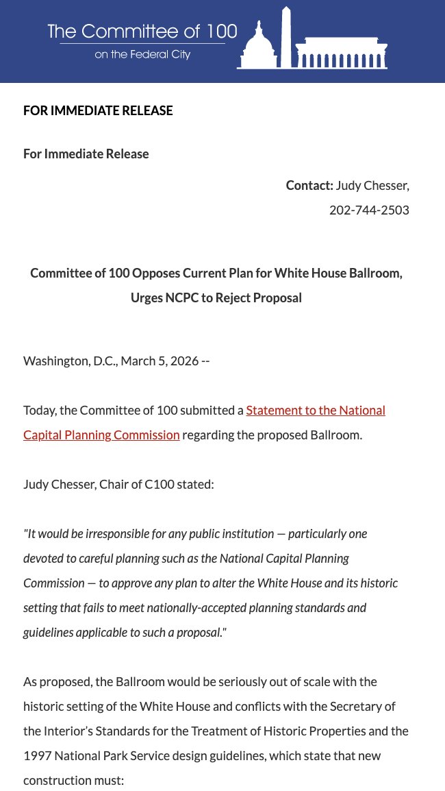 The Committee of 100 DC tweet media