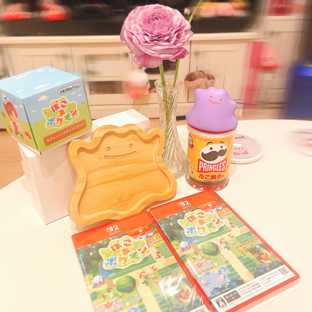 メタモン色のラナンキュラスを飾ってお迎えしました！
忙しいから週末からだけど！！