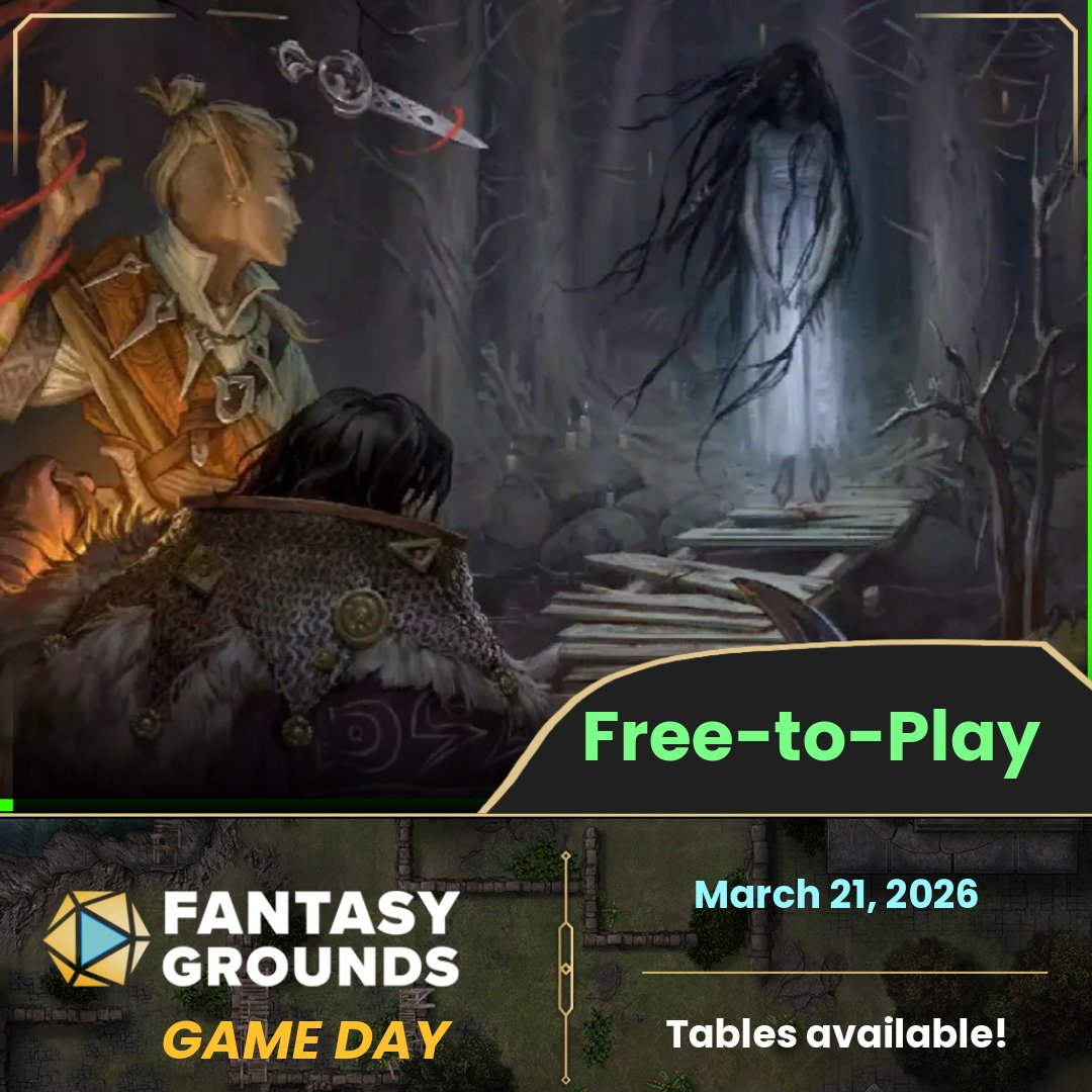 Fantasy Grounds VTT tweet media