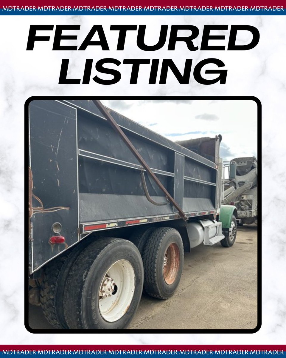 MDTraderdotcom's tweet image. ⚙️ MDTrader Featured Listing ⚙️

2026 Mack MD7 Roll Off! 🚛 High-performance 2026 model with a rugged hooklift system. 🛠️ Class 6 power perfect for waste and refuse hauling. 🦾 

🔗 ow.ly/4cG650YpJ8u

#MackTrucks #MD7 #RollOff #MDTrader #WasteManagement
